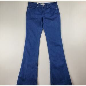 Henry & Belle Micro Flare Stretch Dark Denim Jean Pant Size 30